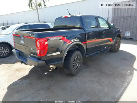 1FTER4FH4MLD58447 — 2021 Ford Ranger, фото 5 з IAAI, Лівий бік