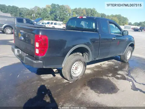 1FTER1EH7MLD07315 — 2021 Ford Ranger, фото 5 с аукциона IAAI 28.10.2026, ПЕРЕДНЯЯ ЧАСТЬ