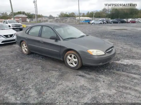1FAFP53283A174189 — 2003 Ford Taurus, Естественный износ, фото до ремонта