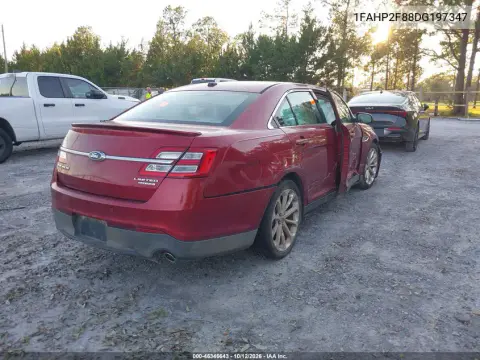 2013 Ford Taurus Limited VIN 1FAHP2F88DG197347 фото 4