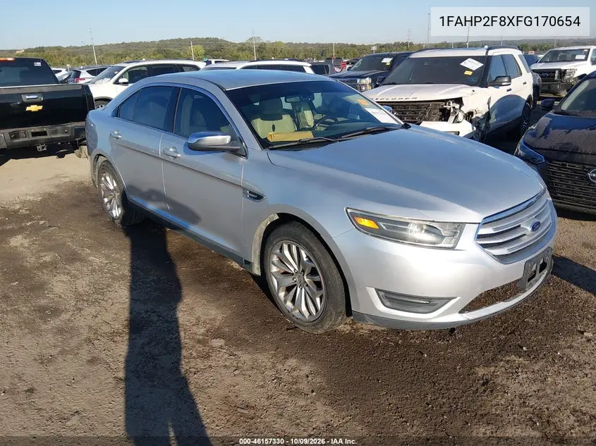 2015 Ford Taurus Limited VIN 1FAHP2F8XFG170654 фото 1