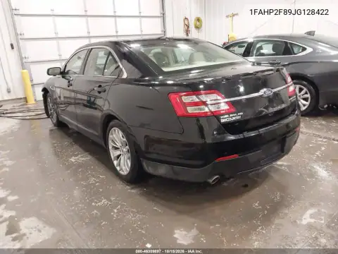 1FAHP2F89JG128422 — 2018 Ford Taurus, ფოტო 4, IAAI, წინა ნაწილი