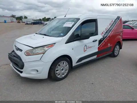 NM0LS7F79G1252108 — 2016 Ford Transit Connect, photo 2 from IAAI, Rear end
