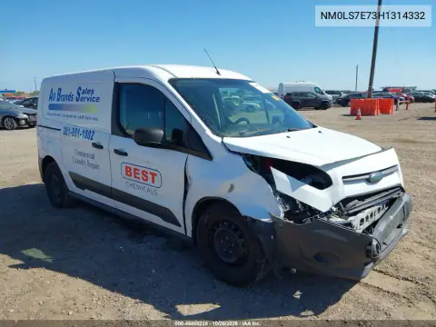 NM0LS7E73H1314332 — 2017 Ford Transit Connect, ПЕРЕДНЯЯ ЧАСТЬ, фото до ремонта