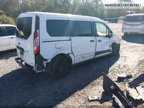 NM0GE9E2XM1491821 — 2021 Ford Transit Connect, фото 5 с аукциона IAAI, Правый бок