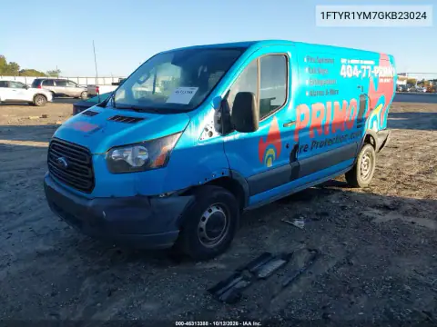 1FTYR1YM7GKB23024 — 2016 Ford Transit, zdjęcie 2 z IAAI, Tył