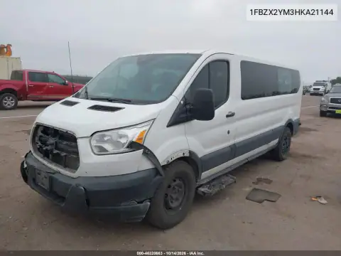 1FBZX2YM3HKA21144 — 2017 Ford Transit, ფოტო 3, IAAI, წინა ნაწილი