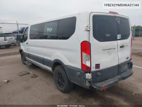 1FBZX2YM3HKA21144 — 2017 Ford Transit, ფოტო 4, IAAI, წინა ნაწილი