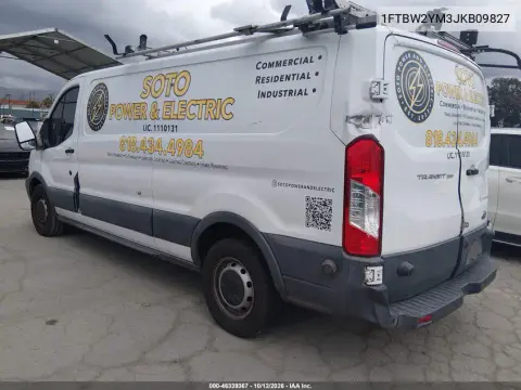 2018 Ford Transit-350 VIN 1FTBW2YM3JKB09827 фото 3