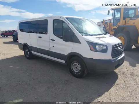 1FMZK1ZM2JKB18730 — 2018 Ford Transit, ბუნებრივი ცვეთა, ფოტოები შეკეთებამდე