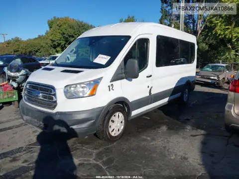 1FBAX2CM5JKA10866 — 2018 Ford Transit, photo 3 from IAAI, Normal wear