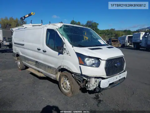 1FTBR2Y82RKB90812 — 2024 Ford Transit, Dachowanie, zdjęć przed naprawą