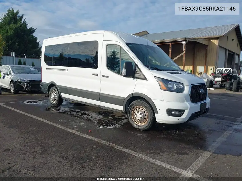 1FBAX9C85RKA21146 — 2024 Ford Transit, фото 2 с аукциона IAAI 21.10.2026, Передняя часть