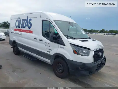 1FTYE1C81TKA03686 — 2026 Ford Transit, Front end, before-repair photos
