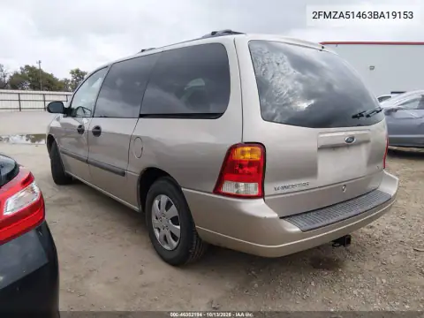 2FMZA51463BA19153 — 2003 Ford Windstar, photo 4 from IAAI, Front end