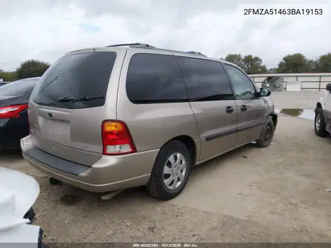 2FMZA51463BA19153 — 2003 Ford Windstar, photo 5 from IAAI, Front end