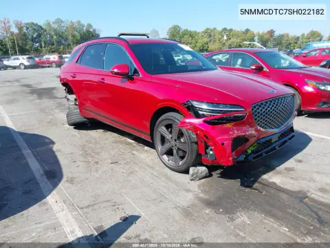 5NMMCDTC7SH022182 — 2025 Genesis GV70, Trasera derecha, fotos antes de reparar