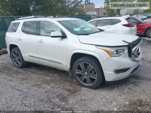 1GKKNPLSXHZ154257 — 2017 GMC Acadia, ПЕРЕДНЯЯ ЧАСТЬ, фото до ремонта