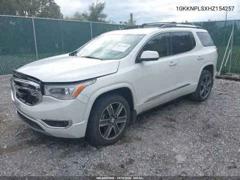 1GKKNPLSXHZ154257 — 2017 GMC Acadia, zdjęcie 3 z IAAI, Przód