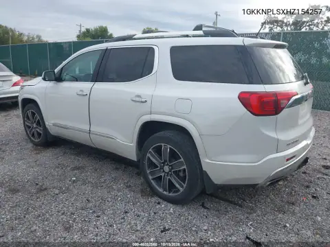 1GKKNPLSXHZ154257 — 2017 GMC Acadia, zdjęcie 4 z IAAI, Przód