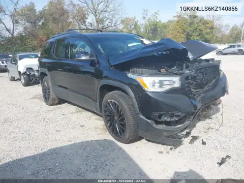 1GKKNLLS6KZ140856 — 2019 GMC Acadia, Lado izquierdo, fotos antes de reparar