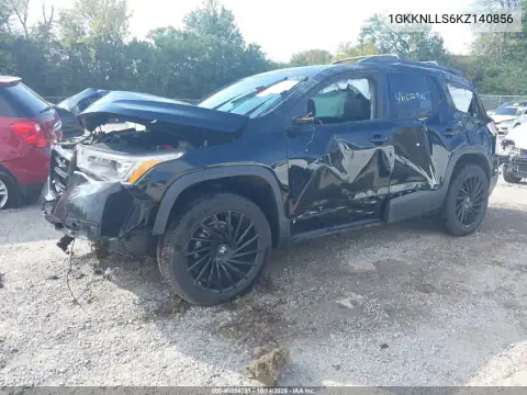 1GKKNLLS6KZ140856 — 2019 GMC Acadia, zdjęcie 2 z IAAI, Lewy bok