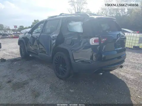 1GKKNLLS6KZ140856 — 2019 GMC Acadia, zdjęcie 3 z IAAI, Lewy bok