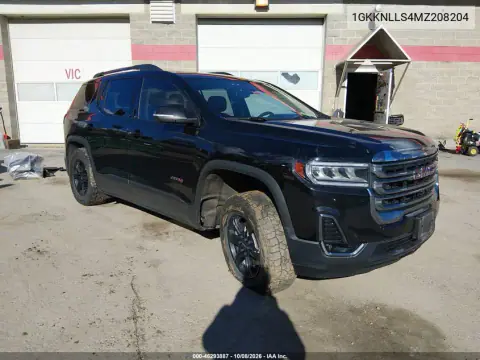 1GKKNLLS4MZ208204 — 2021 GMC Acadia, Левый бок, фото до ремонта