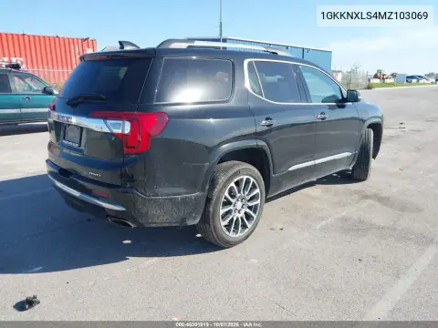 2021 GMC Acadia Awd Denali VIN 1GKKNXLS4MZ103069 фото 5