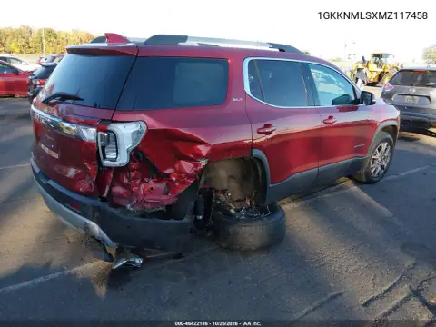 1GKKNMLSXMZ117458 — 2021 GMC Acadia, zdjęcie 5 z IAAI, Prawy bok