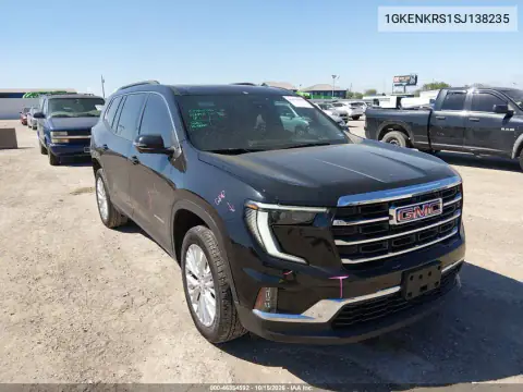 1GKENKRS1SJ138235 — 2025 GMC Acadia, Tył, zdjęć przed naprawą