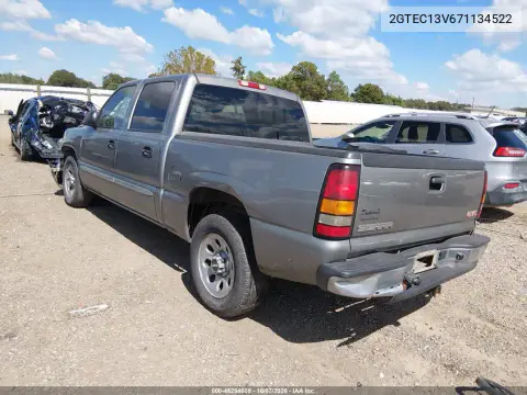 2007 GMC Sierra 1500 Classic Sl VIN 2GTEC13V671134522 фото 3