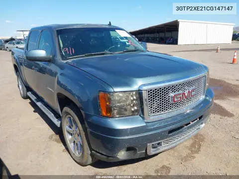 3GTP2XE21CG147147 — 2012 GMC Sierra, Естественный износ, фото до ремонта