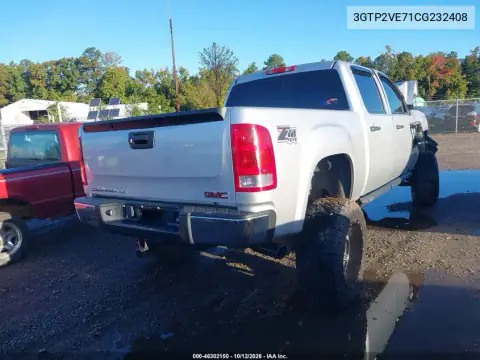 3GTP2VE71CG232408 — 2012 GMC Sierra, photo 4 from IAAI, Front end