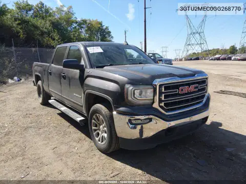 3GTU2MEC0GG268770 — 2016 GMC Sierra, Задняя часть слева, фото до ремонта