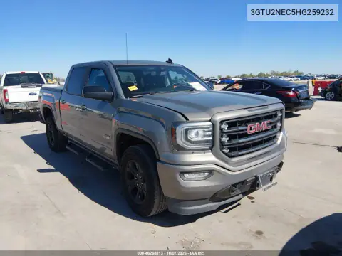 2017 GMC Sierra 1500 Slt VIN 3GTU2NEC5HG259232 фото 2