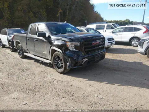 1GTR9CED7MZ175311 — 2021 GMC Sierra, Front end, before-repair photos