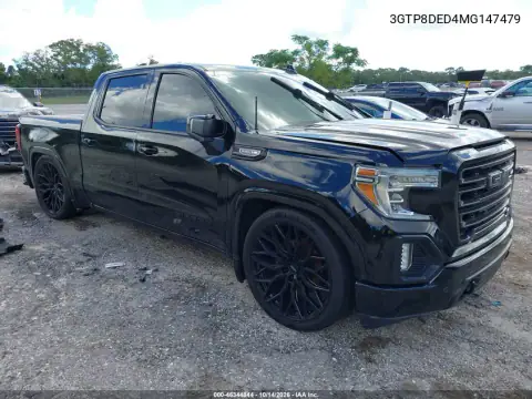 3GTP8DED4MG147479 — 2021 GMC Sierra, უკანა მარცხენა ნაწილი, ფოტოები შეკეთებამდე