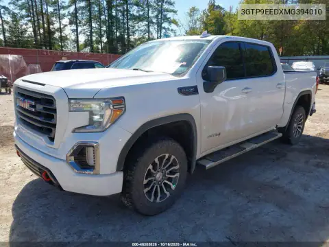 3GTP9EEDXMG394010 — 2021 GMC Sierra, ფოტო 2, IAAI, უკანა ნაწილი