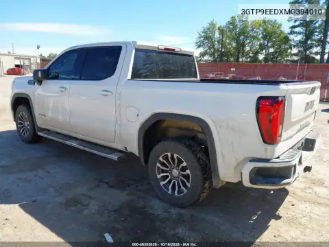 3GTP9EEDXMG394010 — 2021 GMC Sierra, ფოტო 3, IAAI, უკანა ნაწილი