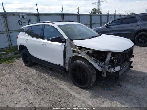 3GKALTEX6KL310618 — 2019 GMC Terrain SLE, Передняя часть (Front), фото до ремонта
