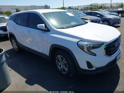 3GKALMEV4KL256367 — 2019 GMC Terrain SLE, წინა მარცხენა ნაწილი (Left Front), ფოტოები შეკეთებამდე