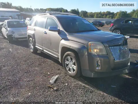 2CTALSEC6B6383385 — 2011 GMC Terrain, Передня частина, фото до ремонту