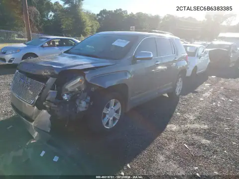 2CTALSEC6B6383385 — 2011 GMC Terrain, zdjęcie 3 z IAAI, Przód