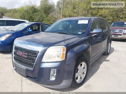 2GKALMEK7E6347275 — 2014 GMC Terrain, photo 2 from IAAI, Normal wear