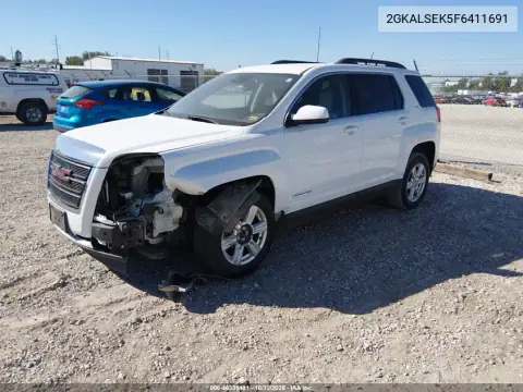 2GKALSEK5F6411691 — 2015 GMC Terrain, photo 3 from IAAI, Left front