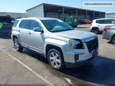 2GKALMEK0H6264226 — 2017 GMC Terrain, Передня частина, фото до ремонту