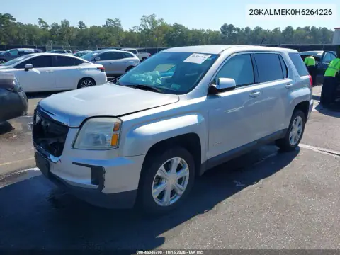 2GKALMEK0H6264226 — 2017 GMC Terrain, фото 3 с аукциона IAAI, ПЕРЕДНЯЯ ЧАСТЬ