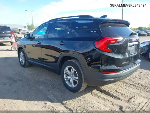3GKALMEV8KL343494 — 2019 GMC Terrain, foto 4 de IAAI, Parte delantera