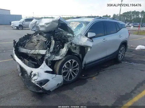 3GKALPEV2KL196476 — 2019 GMC Terrain, фото 2 з IAAI, Передня частина